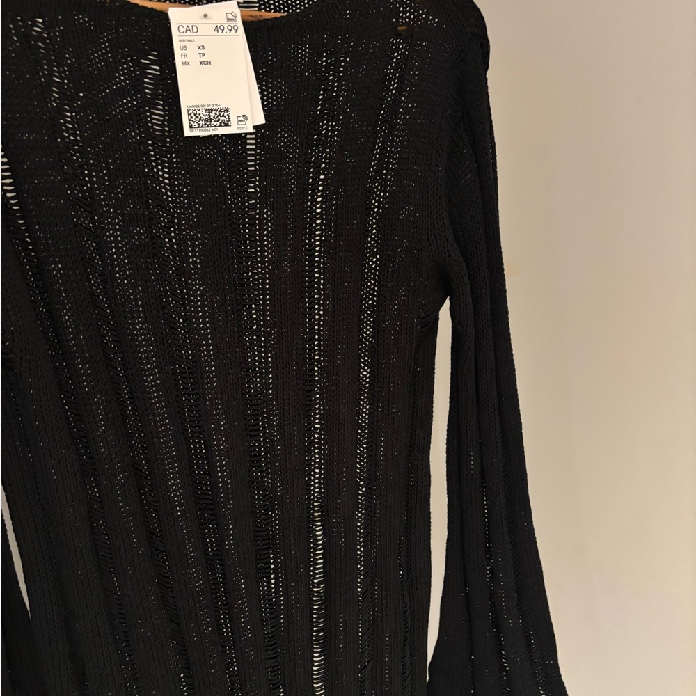 H&M Ladder-Stitch-Look Knit Dress